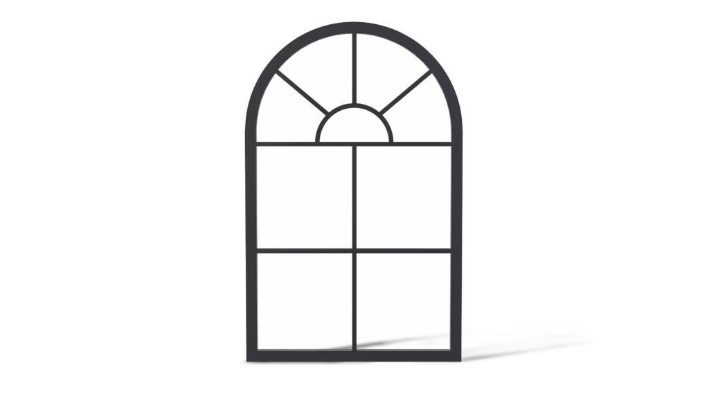 Stalen stalraam Bachel plat profiel