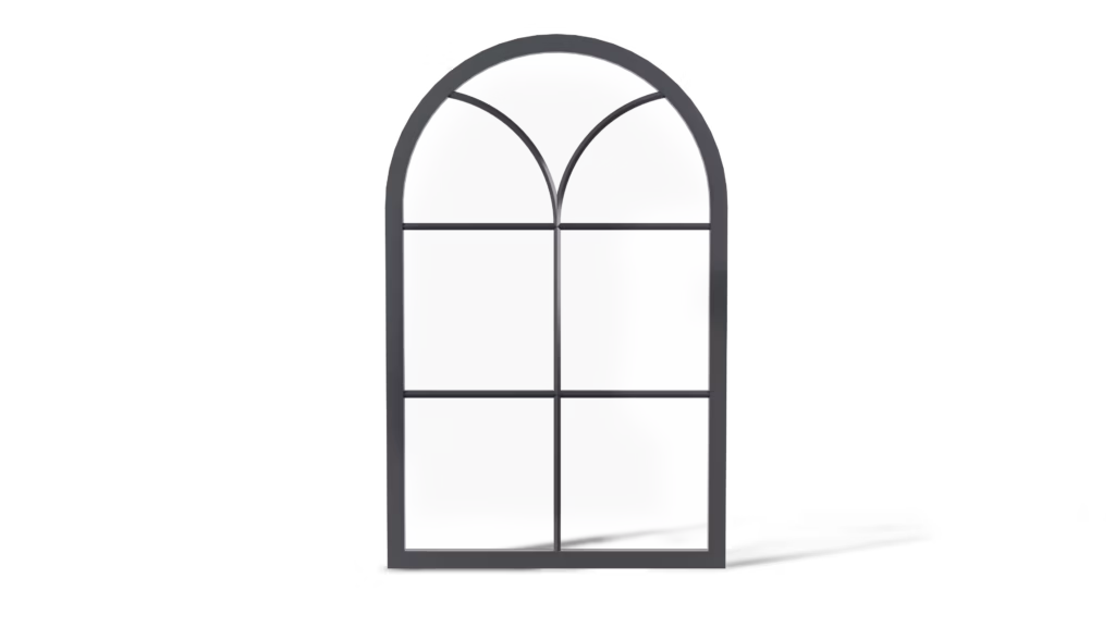 Stalen stalraam Hogewerf driehoek profiel