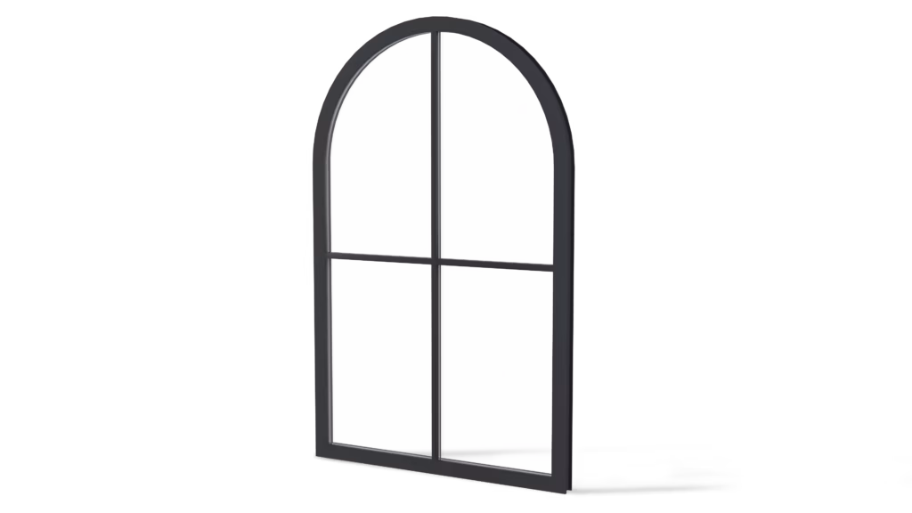 Stalen stalraam Veenzicht plat profiel