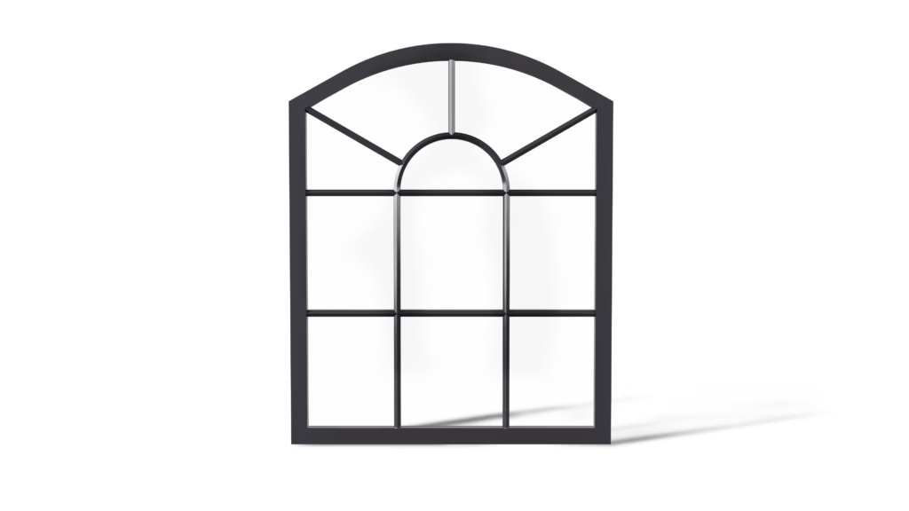 Stalen stalraam Windhoek driehoek profiel