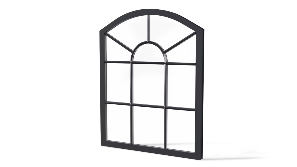 Stalen stalraam Windhoek driehoek profiel