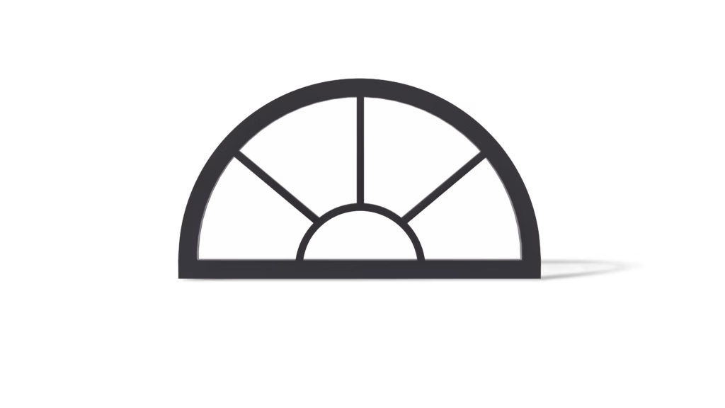 Stalen stalraam Zonneoord Plat profiel