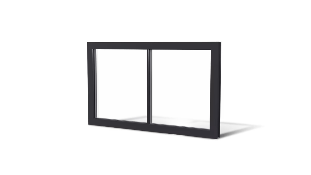 Stalen stalraam Bouwlust rond profiel