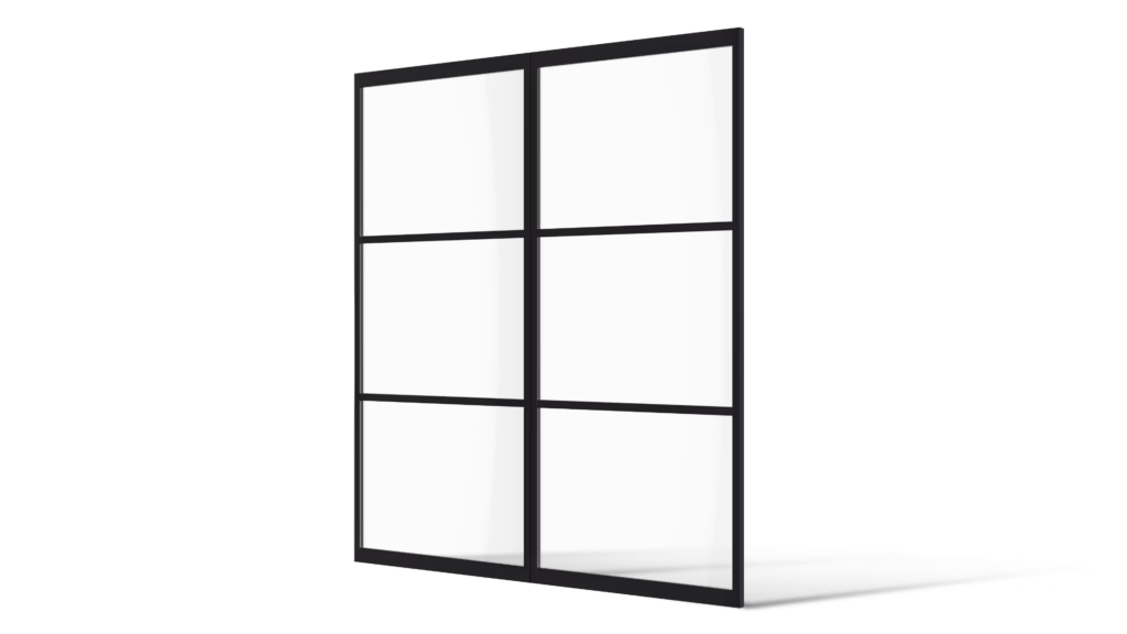 Dubbele stalen deur Calgary