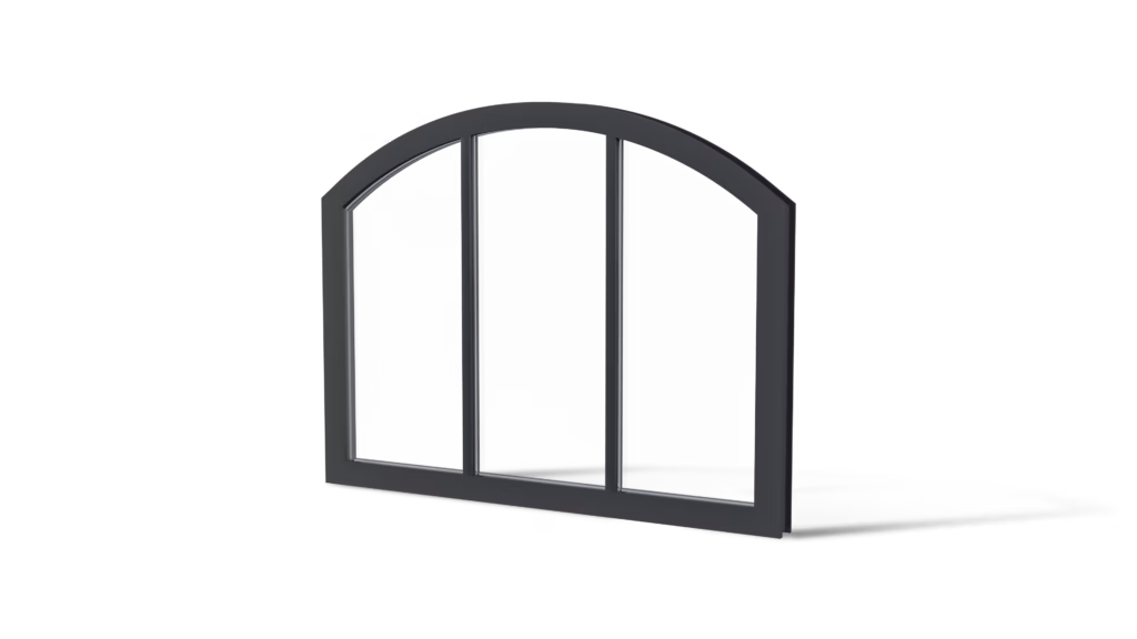 Stalen stalraam De Koestal plat profiel