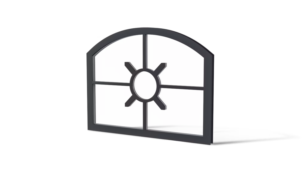 Stalen stalraam De Smid plat profiel