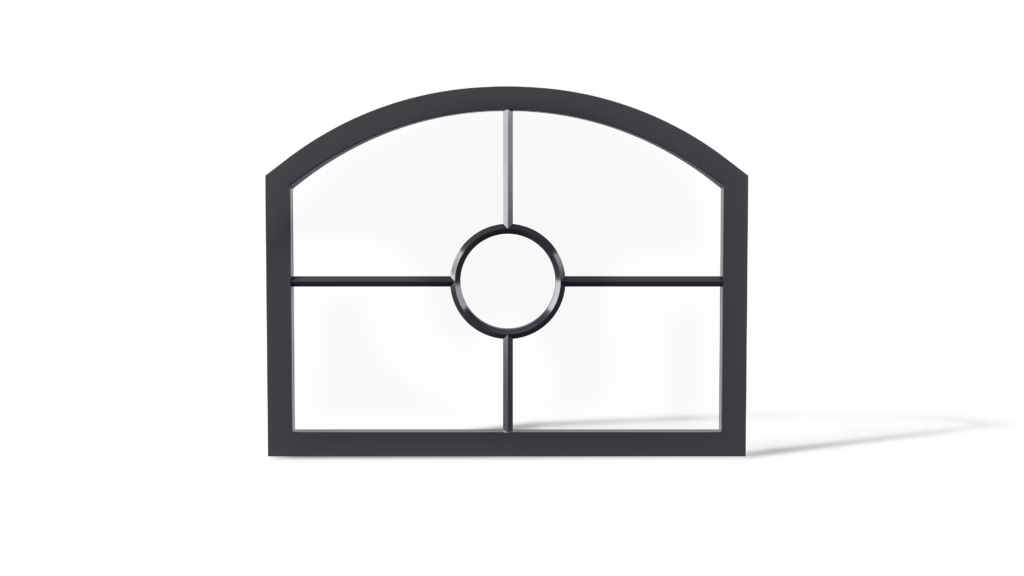 Stalen stalraam De Striete driehoek profiel