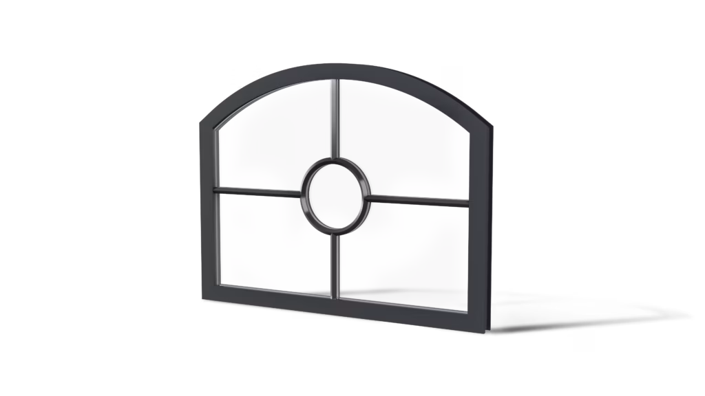 Stalen stalraam De Striete driehoek profiel