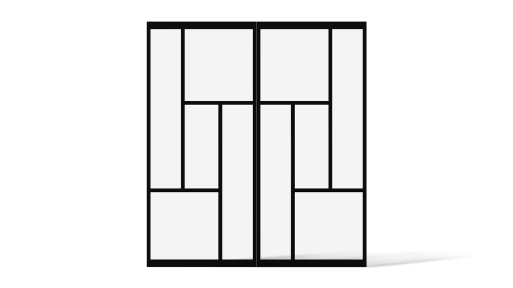 Dubbele stalen deur Halifax