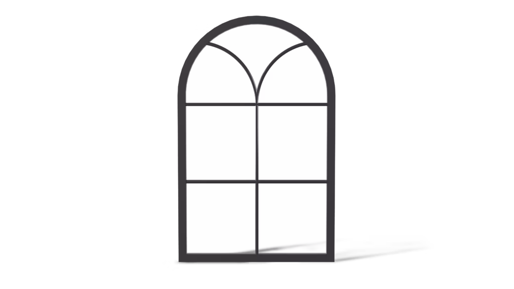 Stalen stalraam Hogewerf rond profiel