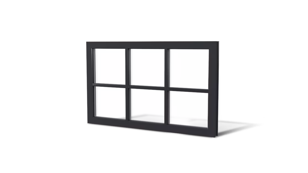 Stalen stalraam Landeweer plat profiel