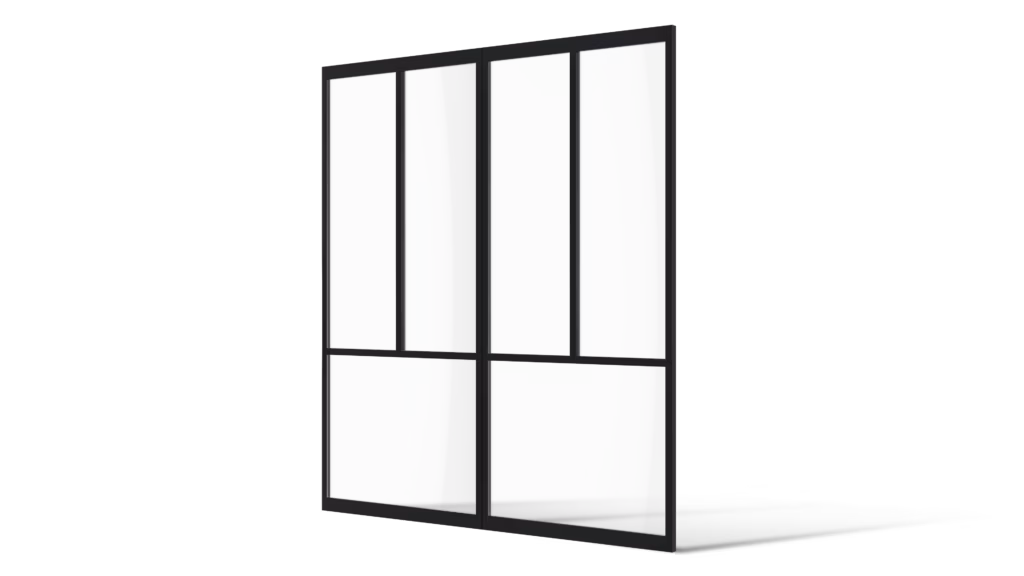 Dubbele Stalen deur Markham