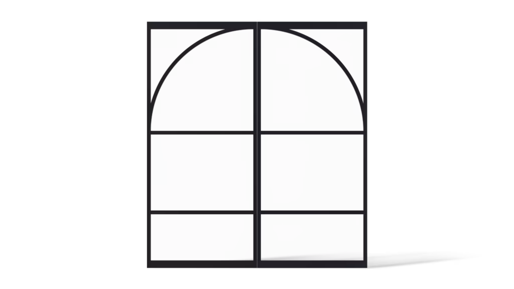 Dubbele stalen deur Vancouver