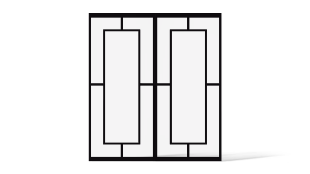 Dubbele stalen deur Vaughan