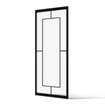 Stalen deur Vaughan minimalistisch