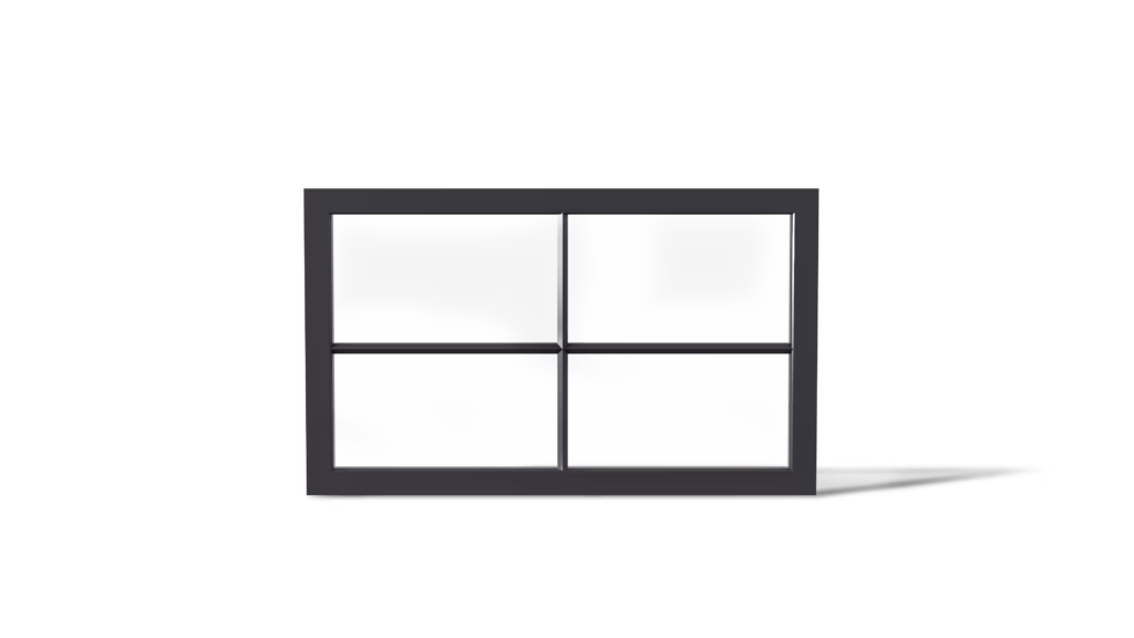 Stalen stalraam Veenzicht Driehoek profiel