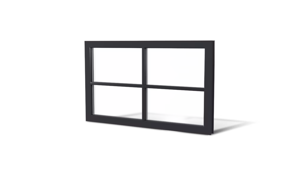 Stalen stalraam Veenzicht Plat profiel