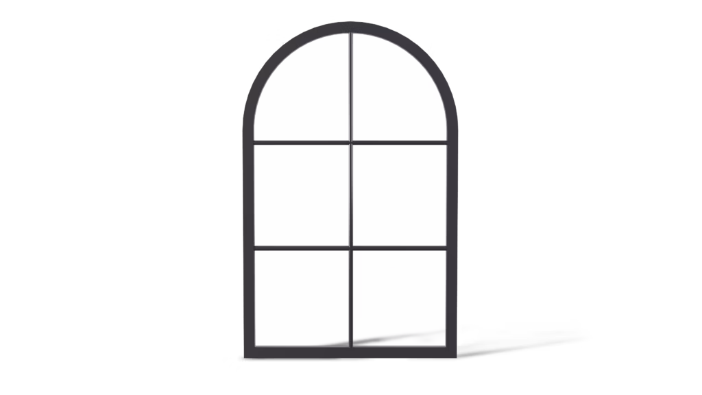 Stalen stalraam Wienkamp Rond profiel