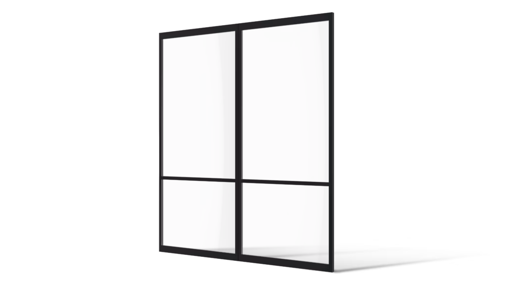 Dubbele Stalen deur Edmonton