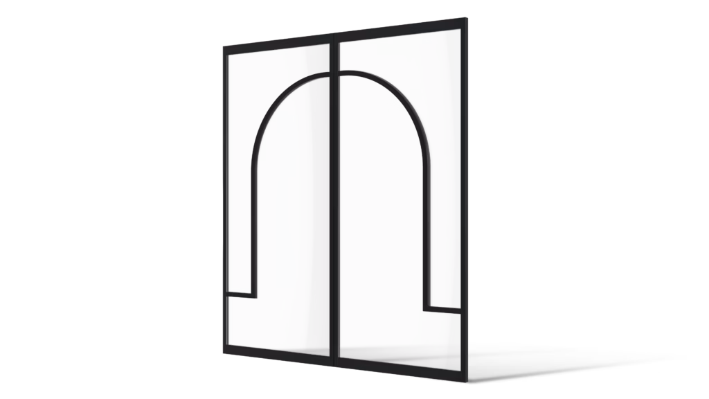 Dubbele stalen deur Guelph