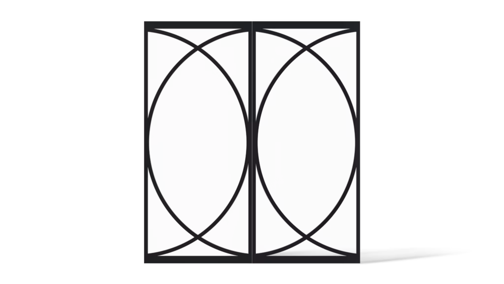 Dubbele stalen deur Iqaluit