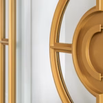 Stalen taatsdeur Mississauga met Anodic Gold afwerking