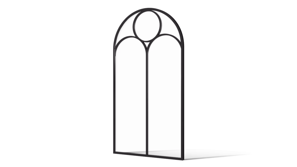 Stalen kerkraam Kerkenborg