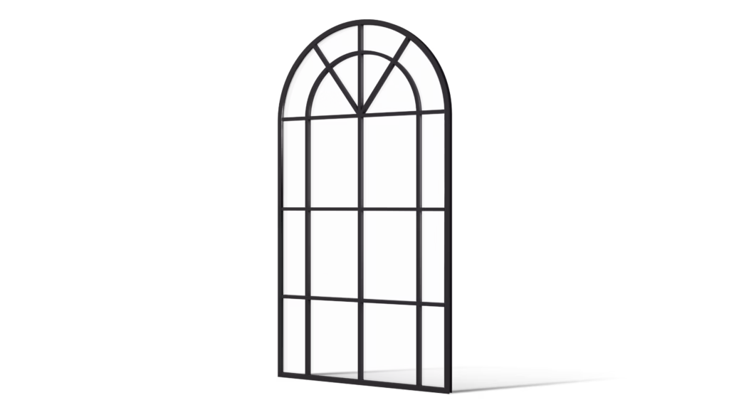 Kerkepolder platte glaslatten Schuin