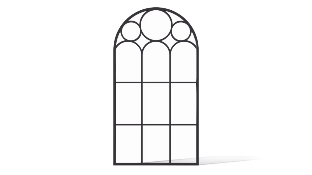 Stalen kerkraam Torenhaan