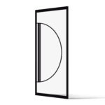 Stalen deur Kitchener minimalistisch