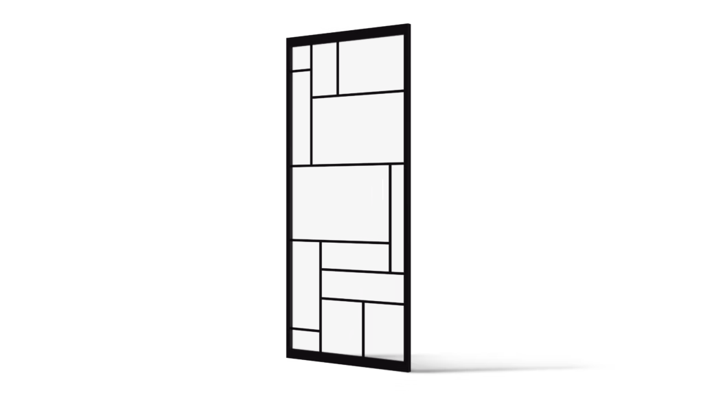 Stalen deur Laval minimalistisch