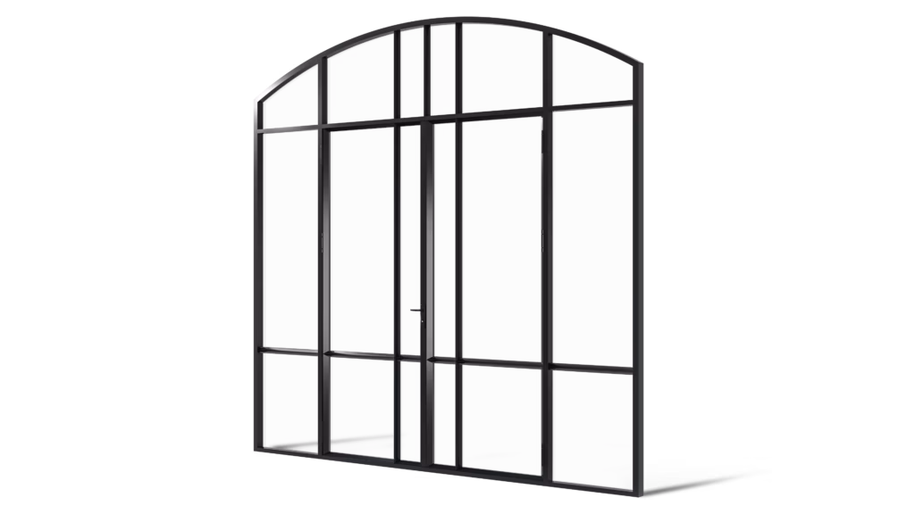 London Dubbele Deur Zij-Bovenlicht Toogpui