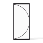 Stalen deur Moncton minimalistisch