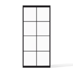 Stalen deur Montreal minimalistisch