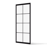 Stalen deur Montreal minimalistisch