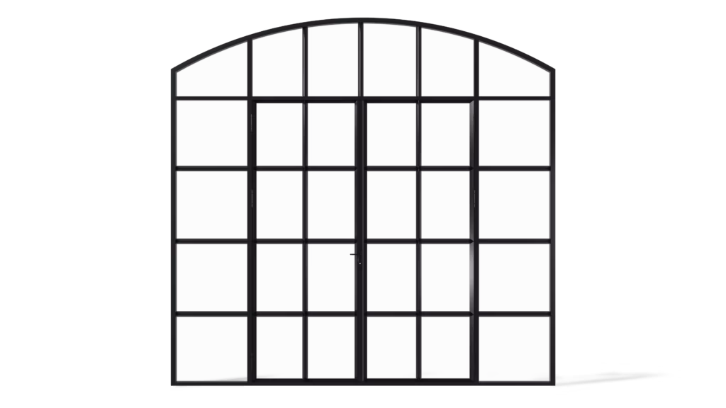 Montreal Dubbele Deur Zij-Bovenlicht Toogpui