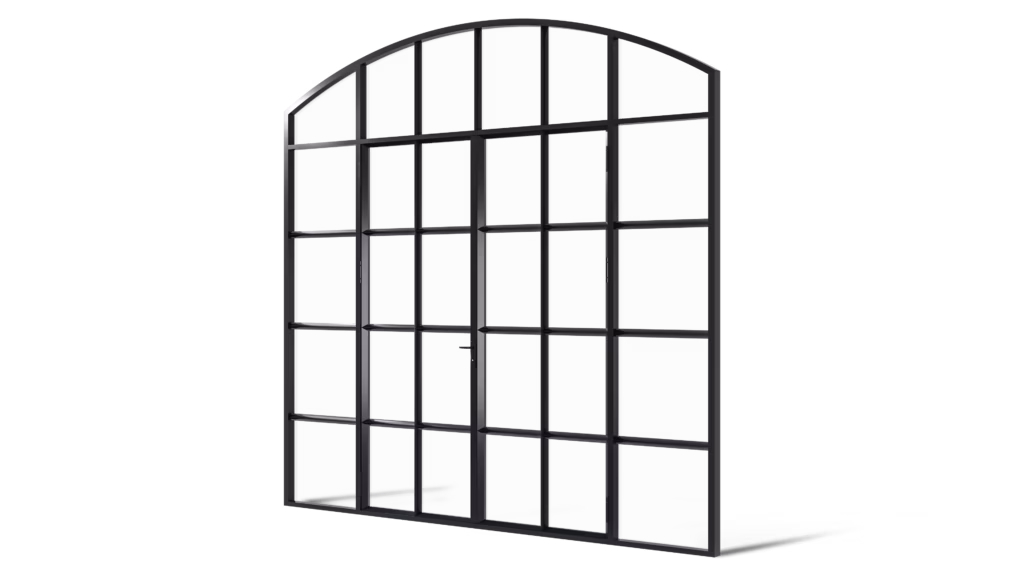 Montreal Dubbele Deur Zij-Bovenlicht Toogpui