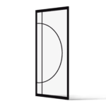Stalen deur Regina minimalistisch