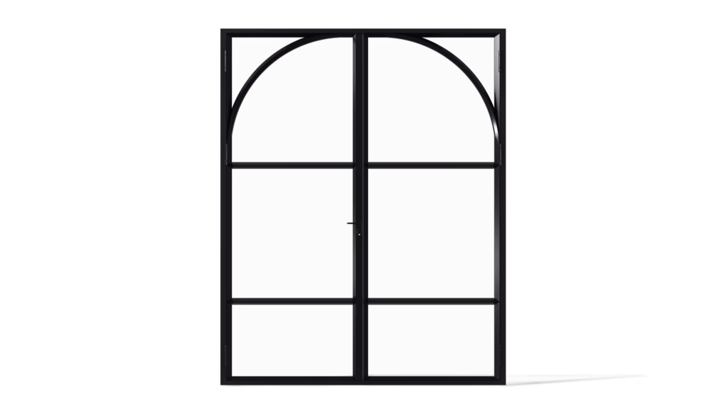 Geïsoleerde dubbele stalen buitendeur Vancouver