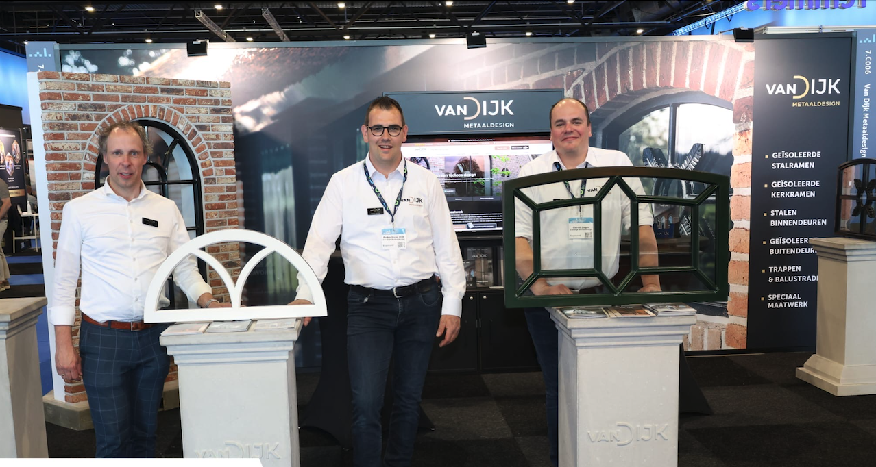 Van Dijk Metaaldesign op monumentenbeurs 2025