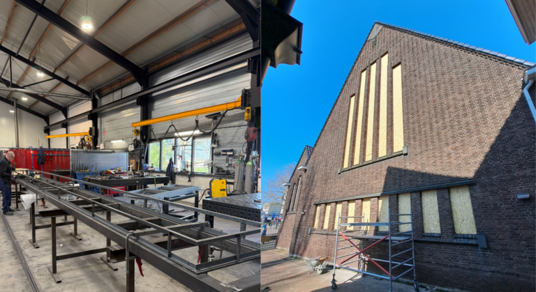 Kerkramen vervangen Oranjekerk Gouda