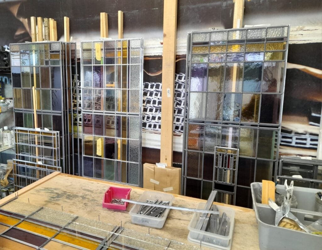 Project Gouda: stalen ramen en historisch glas in lood voor de Oranjekerk 10 Kerkramen vervangen Oranjekerk Gouda 8